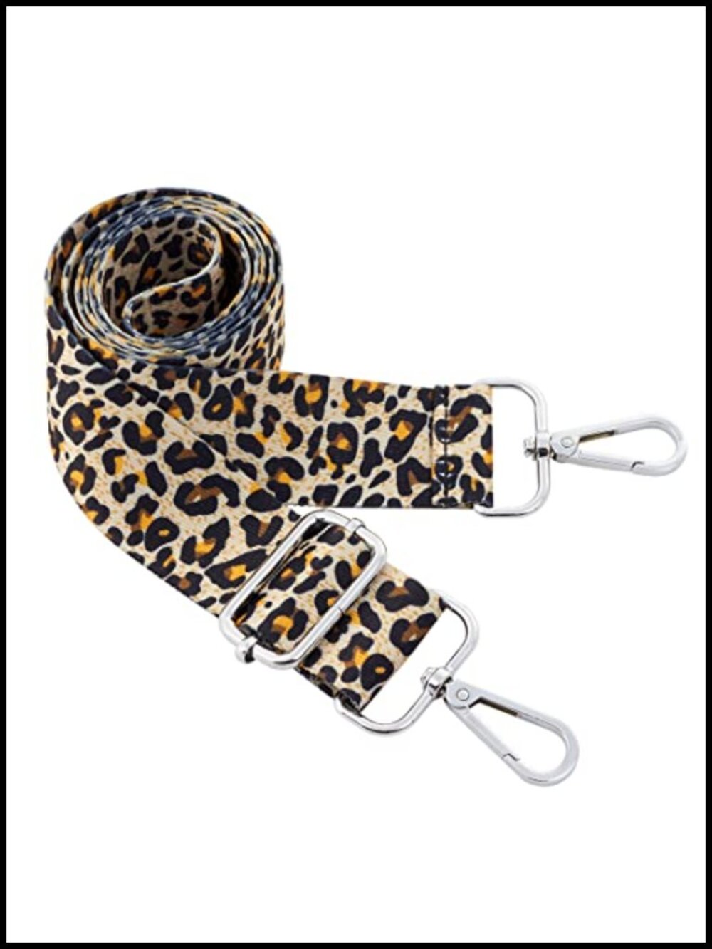 Adjustable Nylon Faux Leather Crossbody Bag Strap Replacement Handbag Purse Wide